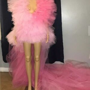 Baby shower tulle dress